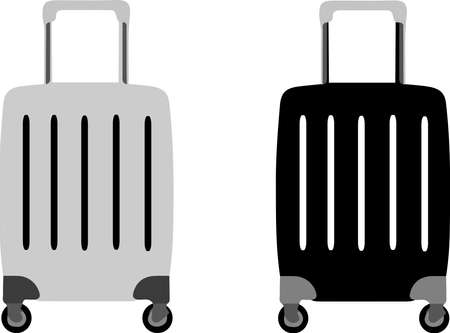 baggage icon isolated on backgroundのイラスト素材