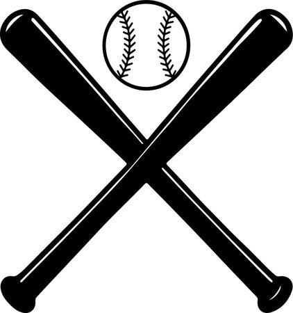 baseball icon isolated on white backgroundのイラスト素材