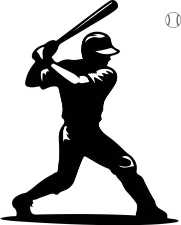 baseball icon isolated on white backgroundのイラスト素材