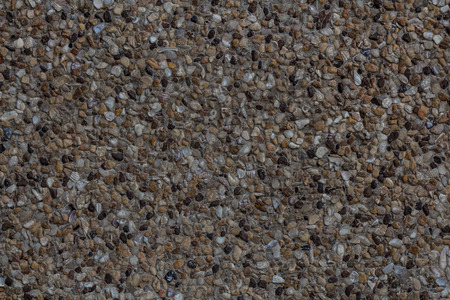 round stone wall paperの写真素材