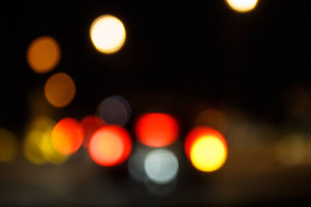 Abstract background blurr, Evening traffic. The city lights.の写真素材