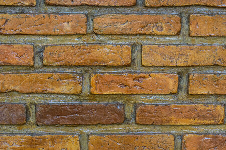 Close up of a brick-wall, texture backgroundの写真素材