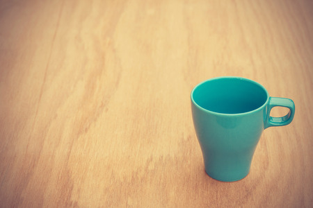 Coffee cup in coffee shop - vintage effect style picturesの写真素材