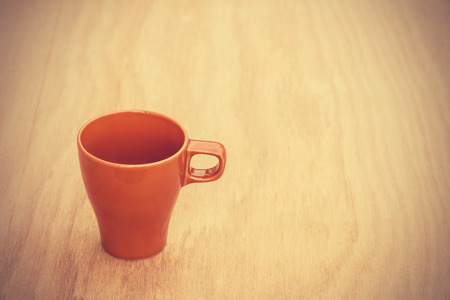 Coffee cup in coffee shop - vintage effect style picturesの写真素材