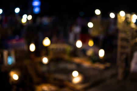 City night light blur bokeh , bokeh background.の写真素材