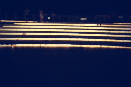 City night light blur bokeh , bokeh background - vintage effect style pictures.の写真素材