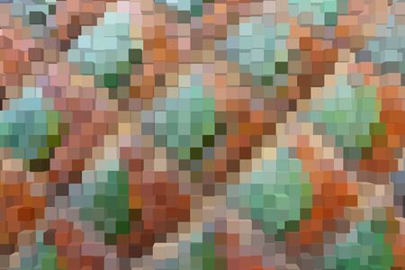 Abstract background of 3d blocksの写真素材