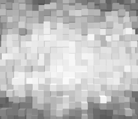 Abstract background of 3d blocksの写真素材