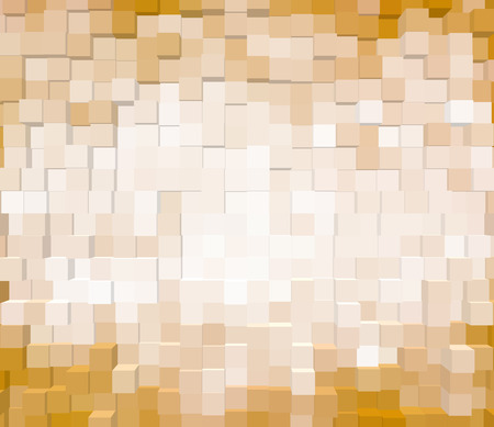 Abstract background of 3d blocksの写真素材