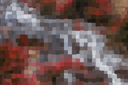 Abstract background of 3d blocksの写真素材