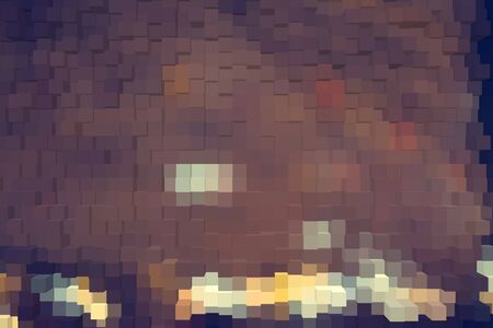 Abstract background of 3d blocksの写真素材