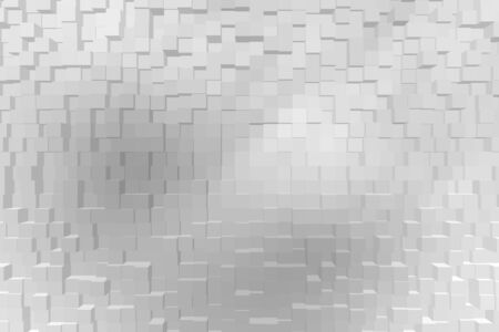 Abstract background of 3d blocksの写真素材
