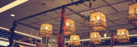 Lighting decor : Vintage filterの写真素材