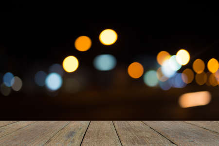 City night light blur bokeh , bokeh .の写真素材
