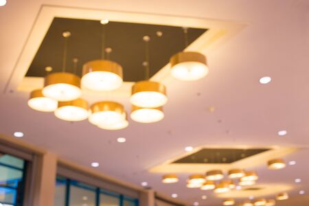 Blur image, Lighting decorの写真素材