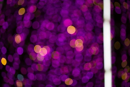 Abstract circular bokeh background of Christmaslight