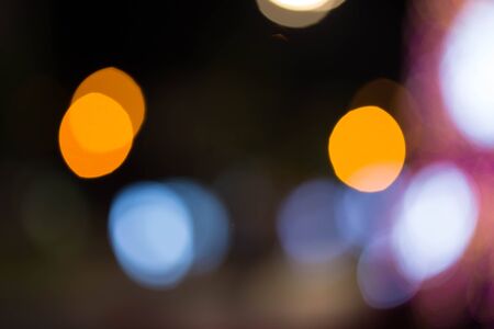 Abstract circular bokeh background of Christmaslight