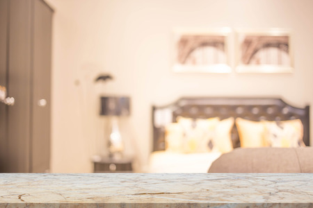 blur image of modern living room interiorの写真素材