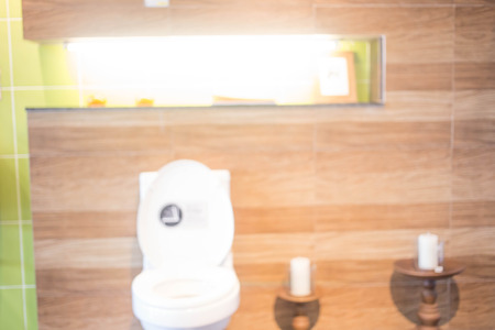 Blur Bathroom Interior of Background, product display template. Bathroom.の写真素材