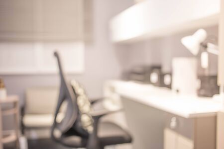 Abstract blur living room area interior for background.の写真素材