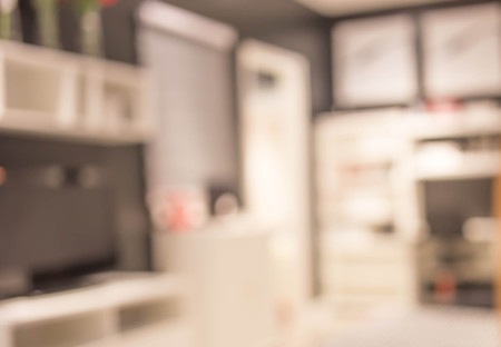 Abstract blur living room interior for backgroundの写真素材