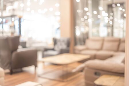 Abstract blur living room interior for backgroundの写真素材