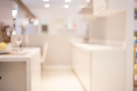 Blur Kitchen Room of The Backgroundの写真素材