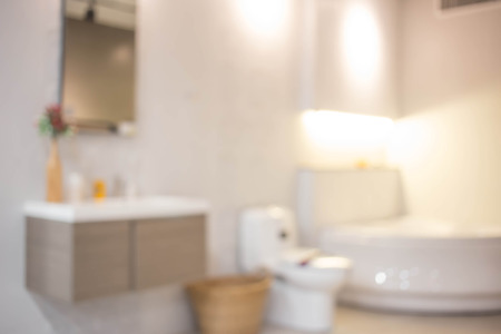 Abstract blur modern  bathroom interior backgroundの写真素材