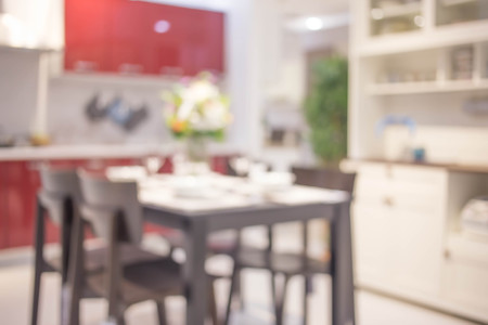 Modern dining-room interiorの写真素材