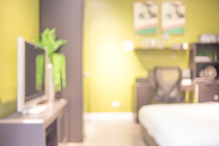 Abstract blur living room interior for backgroundの写真素材