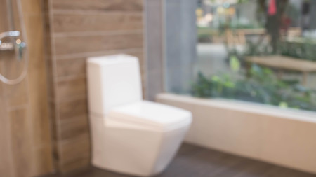 Abstract blur bathroom background