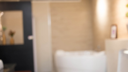 Abstract blur bathroom background