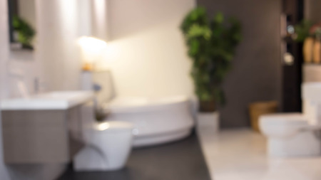 Abstract blur bathroom backgroundの写真素材