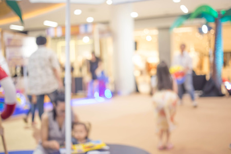 Abstract blur kids indoor playground for learning background の写真素材