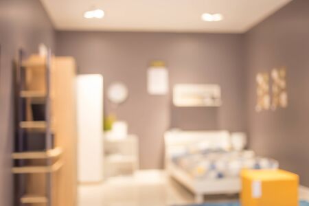 Abstract blur living room interior for background.の写真素材