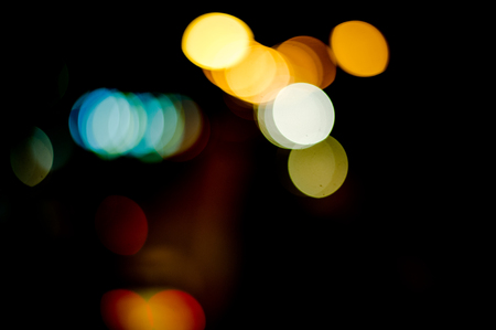 Beautiful blooms, backgrounds, bokeh, wallpapers, street lights, cars running back and forth. Cold and beautiful fire. Can be used to work. Celebrate various events and events.の写真素材