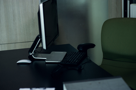 Office and office desks Quiet and functional. Of high-level businessmen Or guests