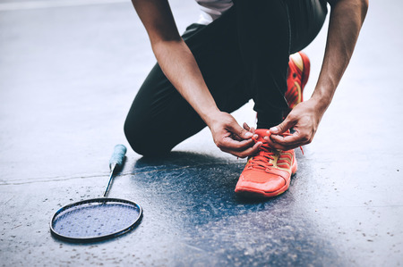 Outdoor exercise man Healthy exercise, battering, running, walking And prepare to exercise
