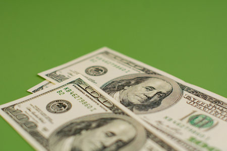 dollar money bank dollar finance and banking savings salary income from workの写真素材