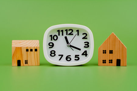 Home projects and home loans.の写真素材