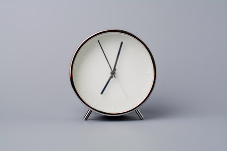 High quality photo alarm clock concept of quality work and livingの写真素材