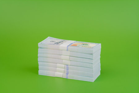 Dollar Currency, Savings and Financial Planning, Financial Goals and Success in the Futureの写真素材