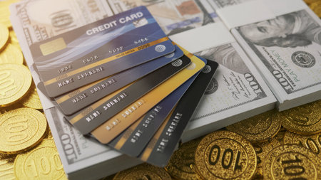 Credit card, online payment, financial transactions within the credit limit set by the bank