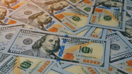 Dollar Currency Working to Earn Money, Cash Flow and Wealth Goals and Financial Success