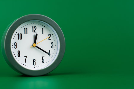 Alarm clock, stopwatch, work and life, effective time management conceptの写真素材