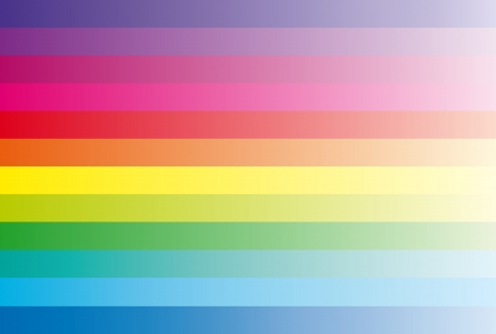 chromatic scale stripes all colors flagのイラスト素材