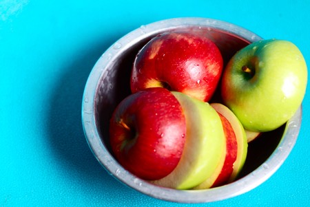 Coloured Apples