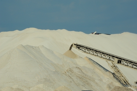 Frac Sand Miningの写真素材
