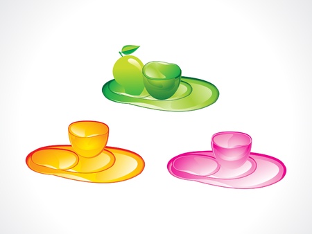 abstract colorful candy with candy flow vector illustration のイラスト素材