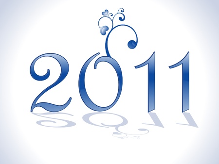 abstract 2011 wallpaper vector illustration